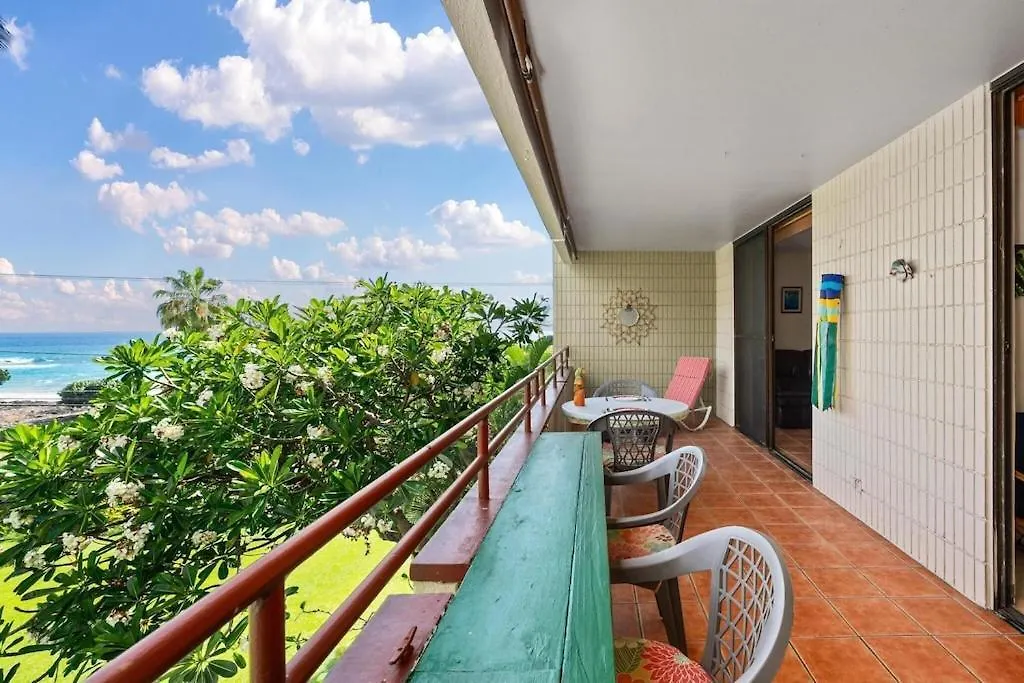 Hawaiian-Style Oceanview Across The Street From Historic Magic Sands Beach Park - White Sands Village 202 Kailua-Kona Casa vacanze